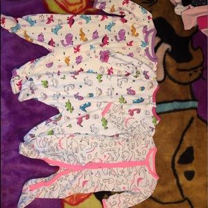 Baby Girl 3 Piece Sleepers